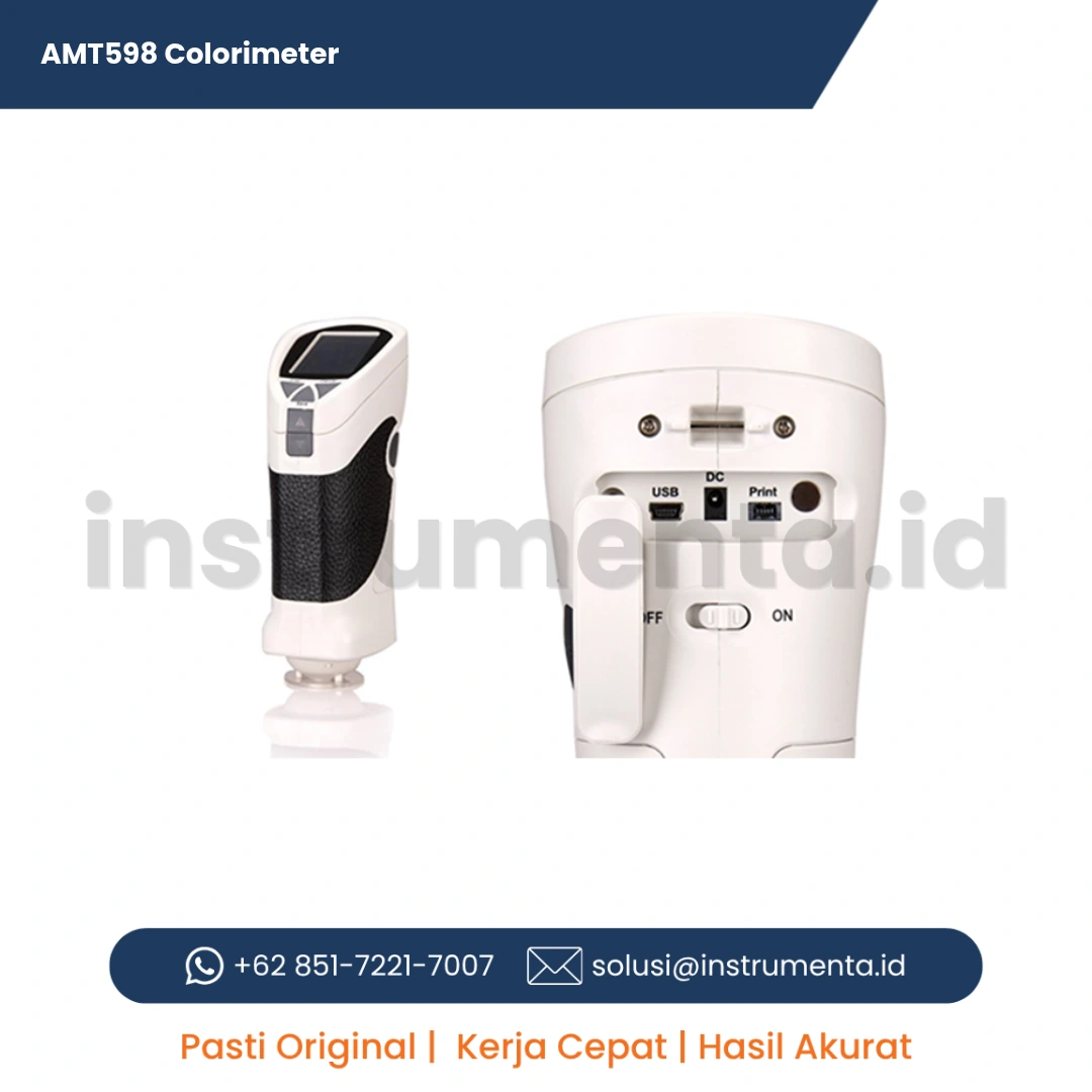 Distributor Resmi AMTAST AMT598 Colorimeter Alat Ukur Komparasi Warna Cairan dan Padatan Digital